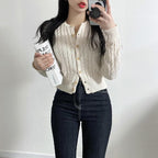 Extremely comfortable cable knit cardigan 