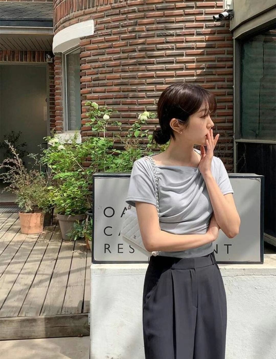 A must-have for smart casual style! Fancy Top