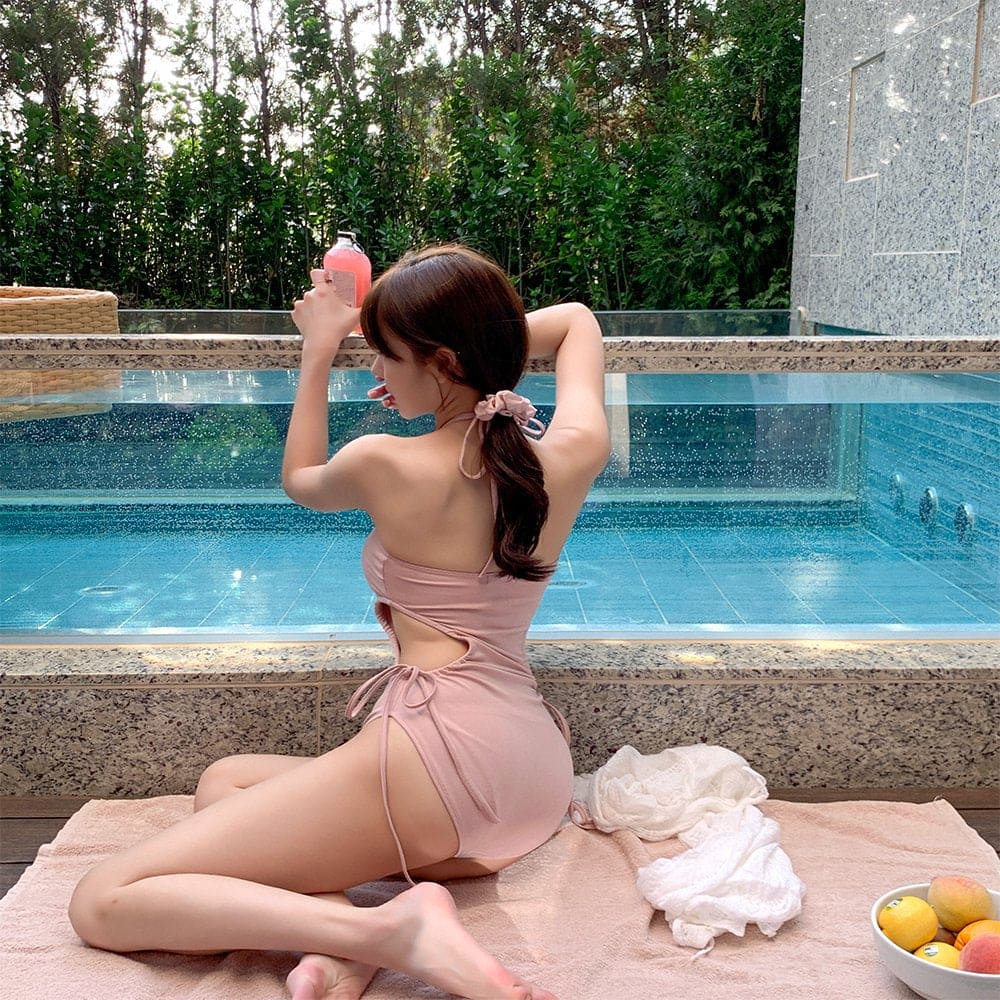 [Hot Selling Series] Sexy Off-Shoulder, Low-Cut Swimsuit 