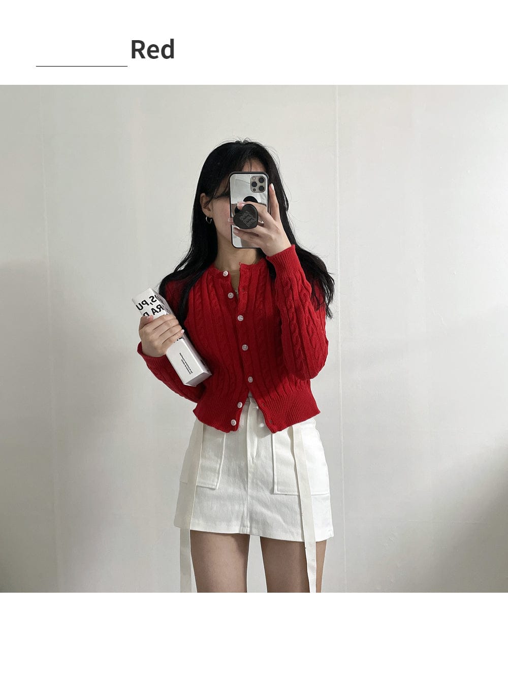 Extremely comfortable cable knit cardigan 