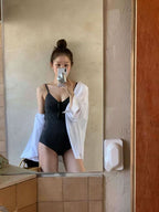 [Bestseller Returns!] Button Monokini 