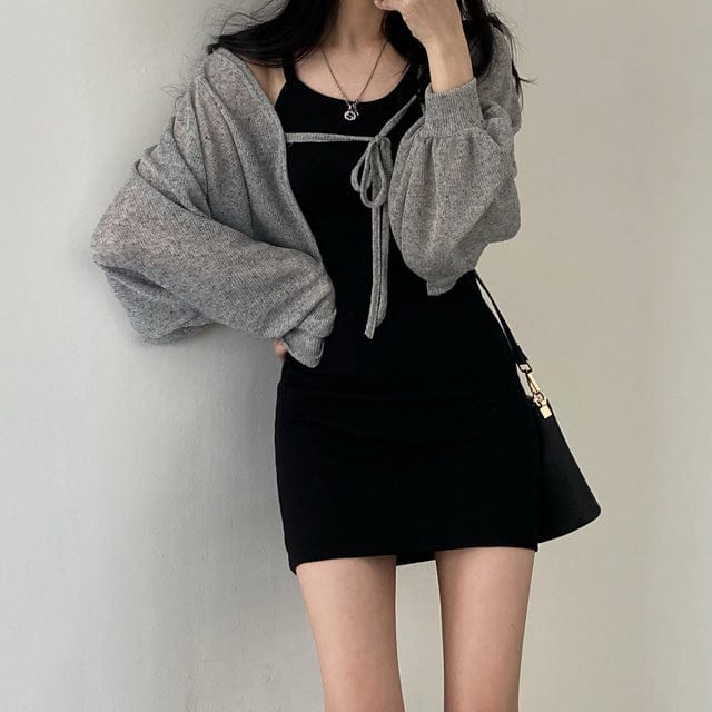 Ribbon Cardigan