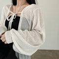 Ribbon Cardigan