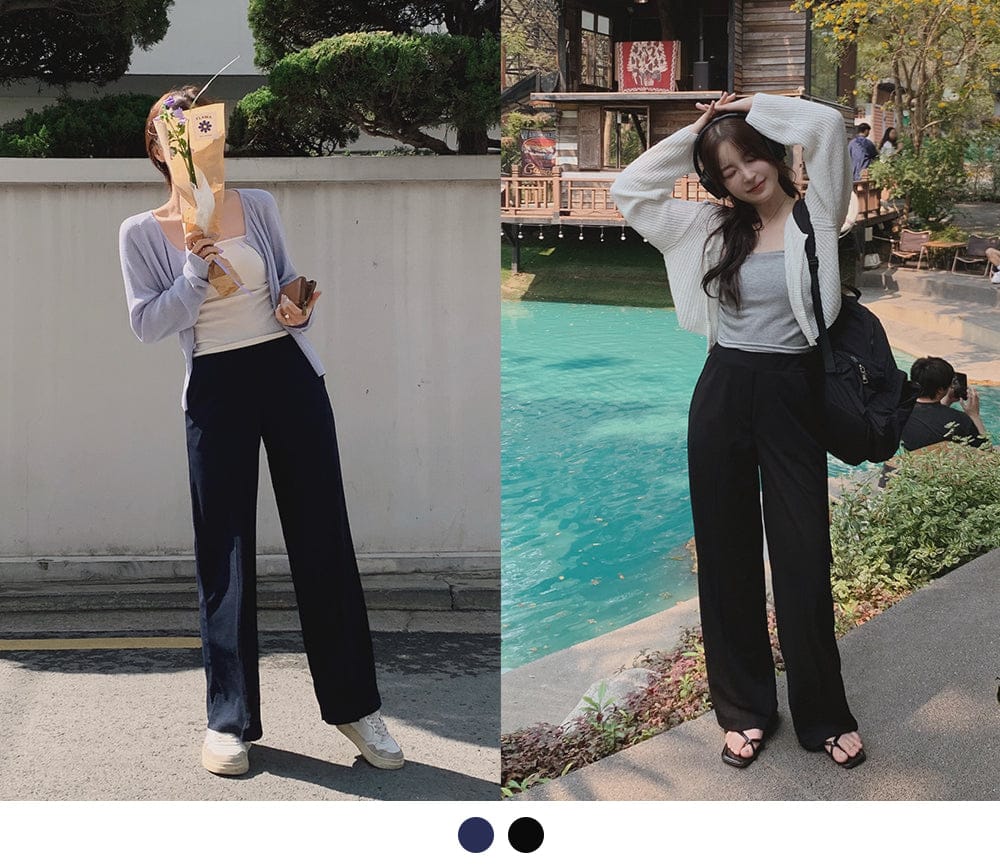 Korean website makes its own Soft Clean casual pants