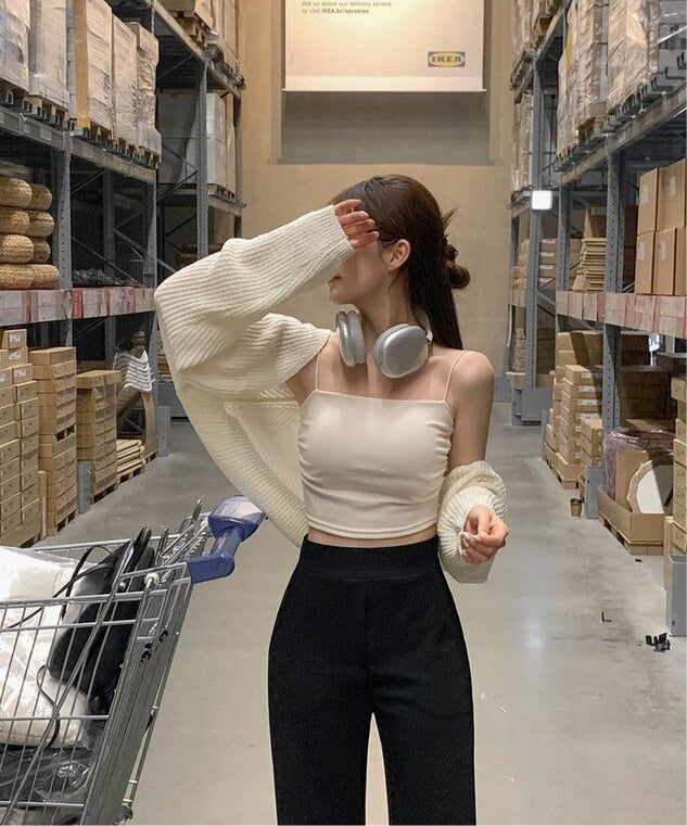 【Essential Item】☁️✨Comfy Padded Bra Top 