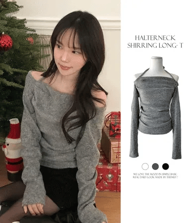 【🍷年末約會】Strap Drape Top