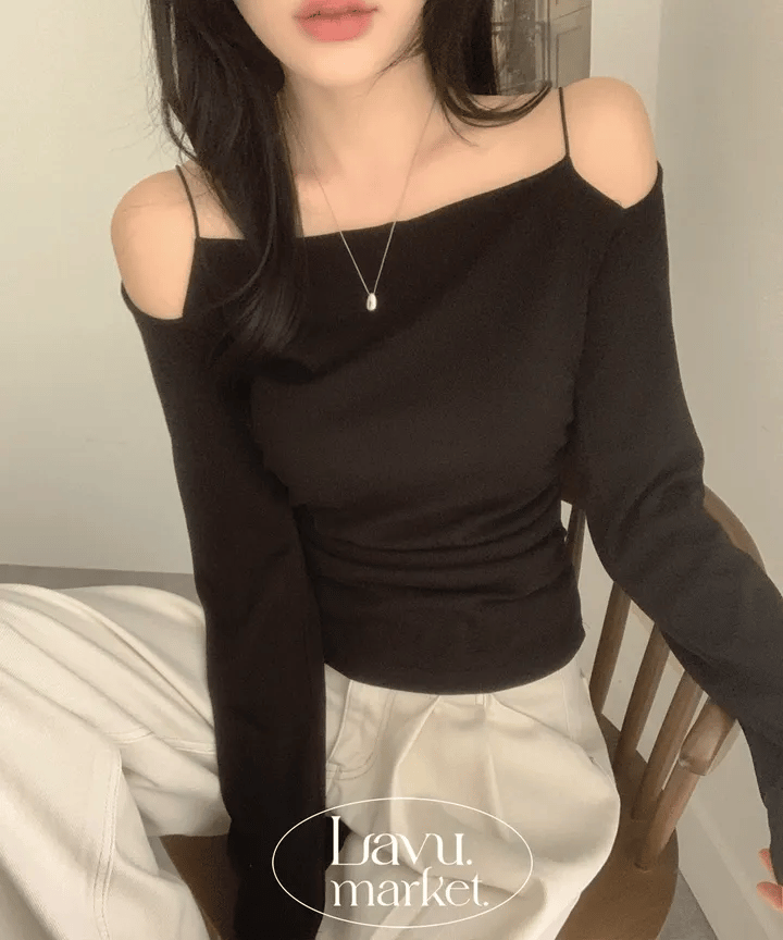 【年末節日】Midnight Double Strap Top