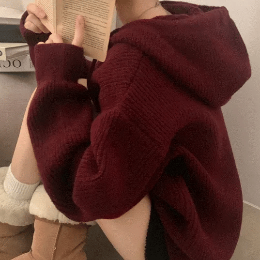 【保暖衛衣】Hood String Warmer Knit