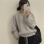 【🍷Christmas &amp; New Year PICK】Cream Puff Pastry Knit Top