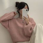 【🍷Christmas &amp; New Year PICK】Cream Puff Pastry Knit Top