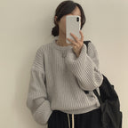 【🍷Christmas &amp; New Year PICK】Cream Puff Pastry Knit Top
