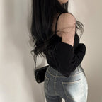 Refreshing vest and cardigan two-piece set