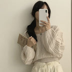 【🍷Christmas &amp; New Year PICK】Cable Square Knit 