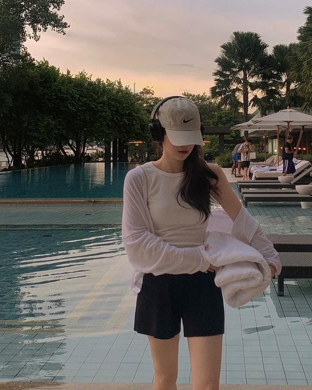 Korean website homemade simple slim-fit vest 