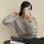 【🍷Christmas &amp; New Year PICK】Cable Square Knit 