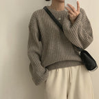 【🍷Christmas &amp; New Year PICK】Cream Puff Pastry Knit Top