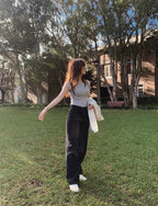 Korean website homemade simple slim-fit vest 