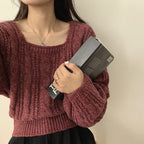 【🍷Christmas &amp; New Year PICK】Cable Square Knit 