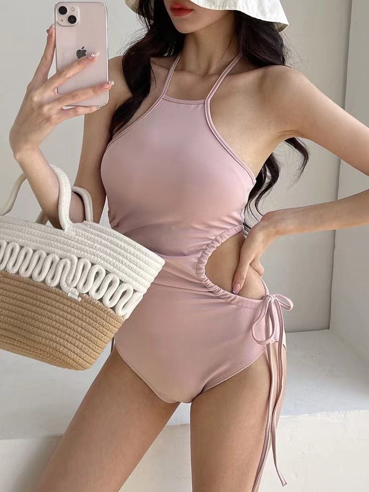 [Hot Selling Series] Sexy Off-Shoulder, Low-Cut Swimsuit 