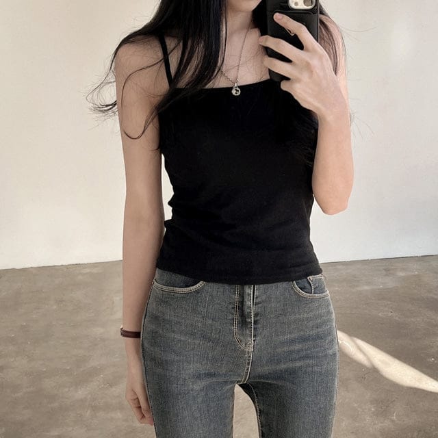 Refreshing vest and cardigan two-piece set