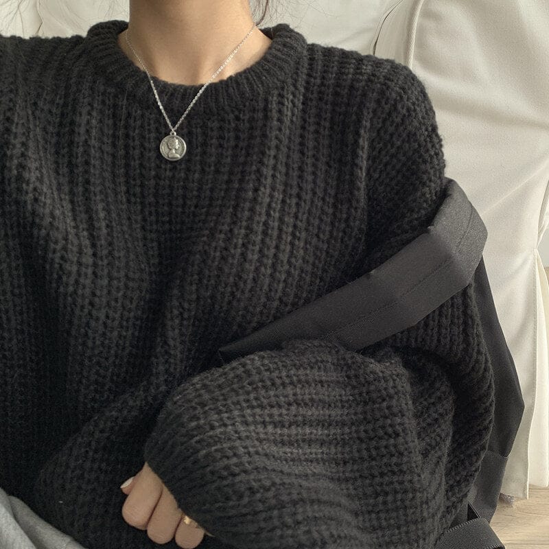 【🍷Christmas &amp; New Year PICK】Cream Puff Pastry Knit Top