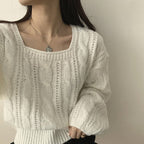 【🍷Christmas &amp; New Year PICK】Cable Square Knit 