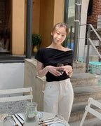 A must-have for smart casual style! Fancy Top